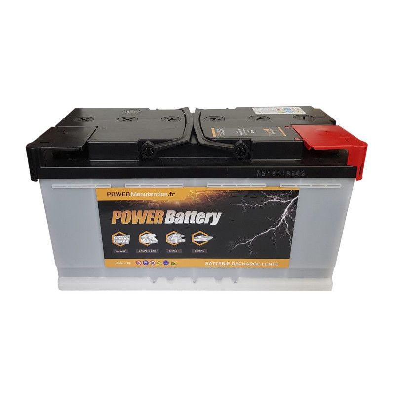 Batterie décharge lente Power Battery 12v 130ah