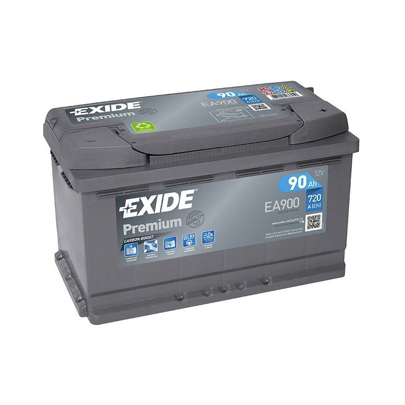 Batterie Exide Premium EA900 12v 90AH 720A FA900