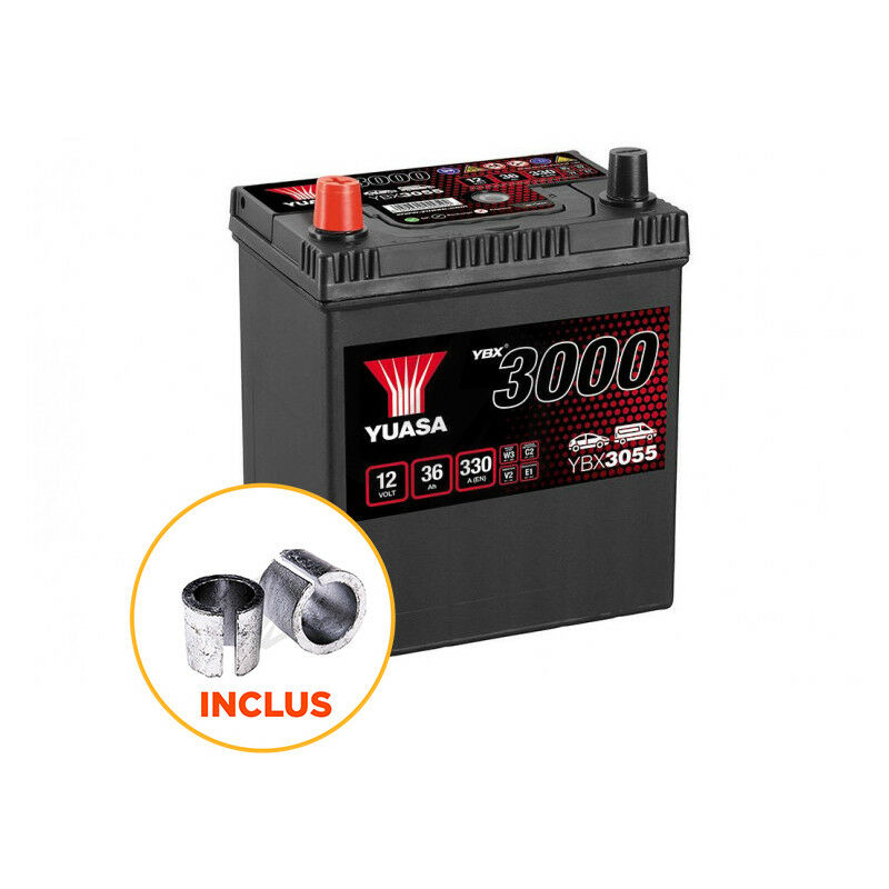 Batterie Yuasa SMF YBX3055 12V 36ah 330A