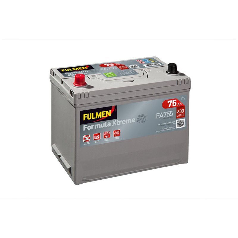 Batterie FULMEN FORMULA XTREME FA755 12V 75Ah 630A +G