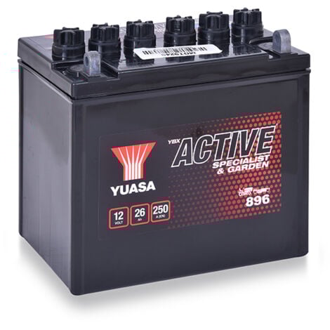 Batterie tondeuse YUASA U1R 895 12V 30H 330A