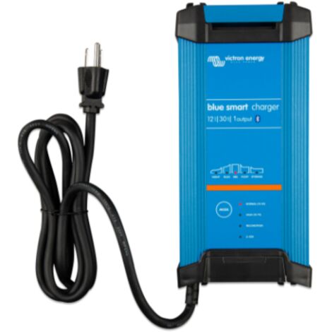 Chargeur de batterie 12V 30A – Bluetooth pour suivi – Algorithme de charge 6 étapes – Compatible plomb et lithium-ion – Victron Energy