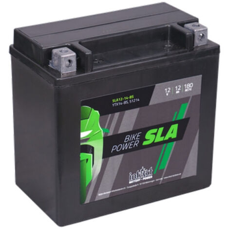 Batterie moto POWER Bike AGM YTX14-BS 12v 12ah 180A SLA