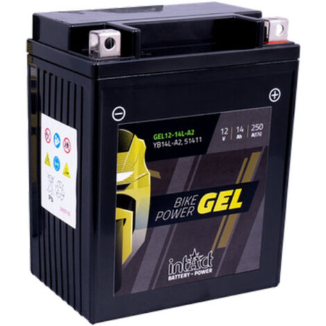 Batterie moto POWER Bike GEL YB14L-A2 12v 14ah 250A (1/4)