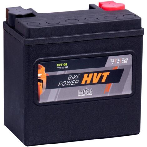 Batterie moto Power Bike AGM HVT-08 12v 14ah 250A Harley Davidson (1/4)