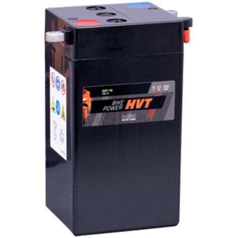 Batterie moto Power Bike HVT-10 6v 22ah 300A Harley Davidson