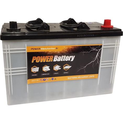 Batterie décharge lente Power Battery 12v 120ah