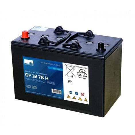 Batterie Gel Sonnenschein GF12076H 12V 76AH (1/2)