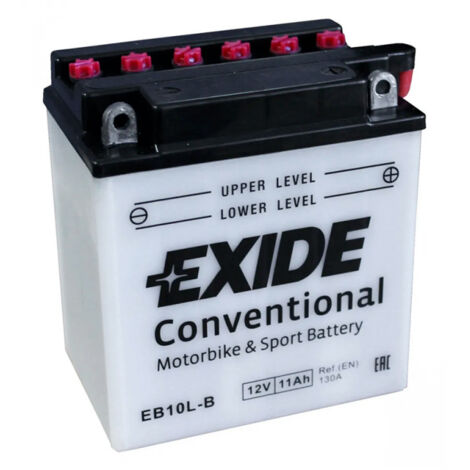 Batterie moto Exide EB10L-B YB10L-B 12v 11ah 130A (1/4)