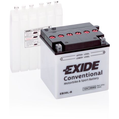 Batterie moto Exide YB30L-B 12v 30ah 300A