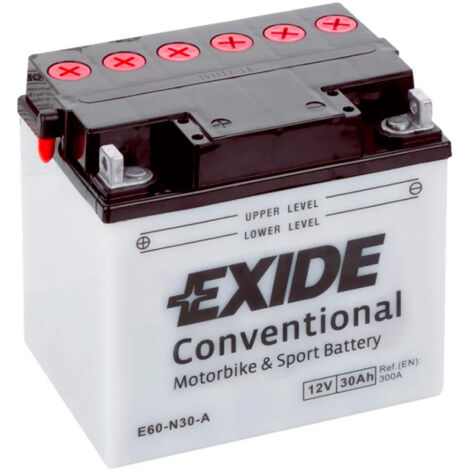 Batterie moto Exide Y60-N30-A 12v 30ah 300A