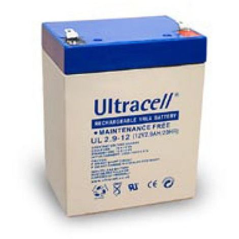 Batterie plomb étanche UL2.9-12 Ultracell 12v 2.9ah
