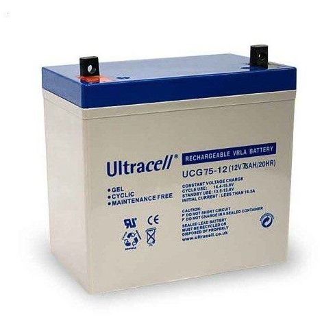 Batterie Gel Ultracell UCG75-12 12v 75ah