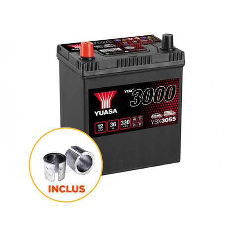 Batterie Yuasa SMF YBX3055 12V 36ah 330A