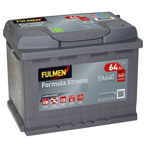 Batterie FULMEN Formula XTREME FA640 12v 64AH 640A