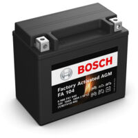 Batterie moto Bosch FA104 YTX12-BS 12V 10AH 180A