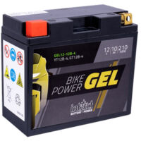Batterie moto gel 12V 10Ah 210A – Sans entretien – Pour scooter et quad – Technologie gel pour démarrage rapide – Intact