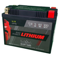 Batterie moto POWER BIKE Lithium LFP16 12.8v 5AH 300A