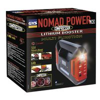 Booster lithium NOMAD POWER 30 COMPRESSOR Powerbank gys 027503