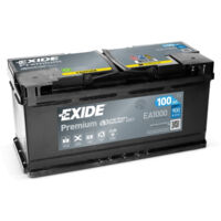 Batterie voiture Exide Premium 12V 100Ah 900A – Plomb Calcium – Sans entretien – Pour démarrage auto et camionnette – Fulmen