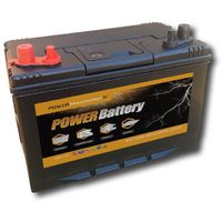 Batterie décharge lente Power Battery 12v 86ah double borne