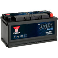 Yuasa – Batterie voiture AGM 12V 95Ah 850A – YBX9019 – Technologie Start/Stop – Sans entretien – Pour démarrage rapide