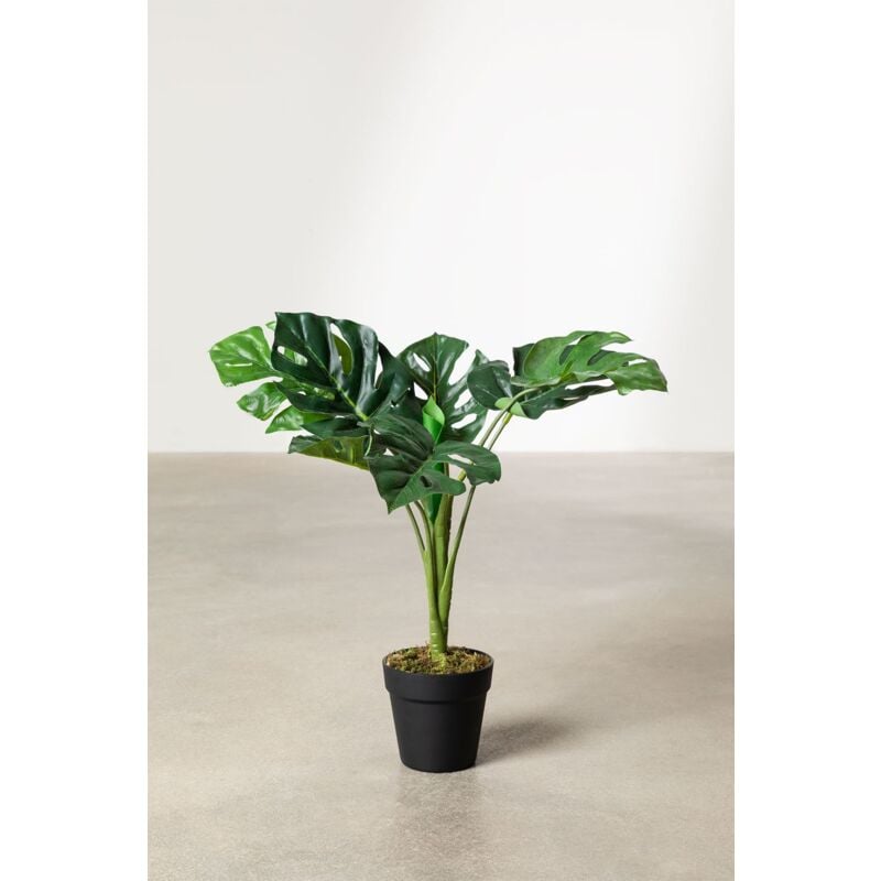 Planta colgante artificial Monstera en maceta 106 cm