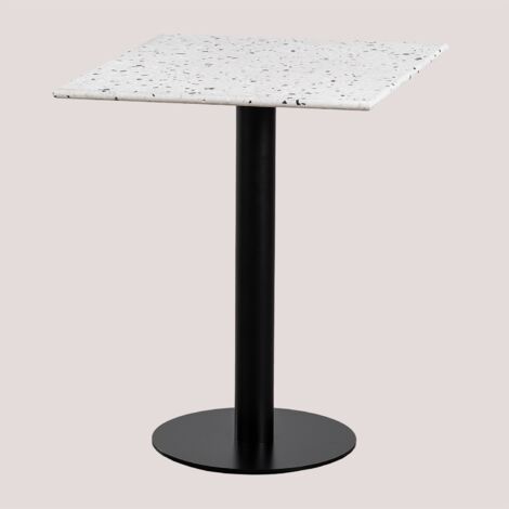 Mesa de Bar Cuadrada en Terrazo (60x60 cm) Dolce SKLUM              (1/5)