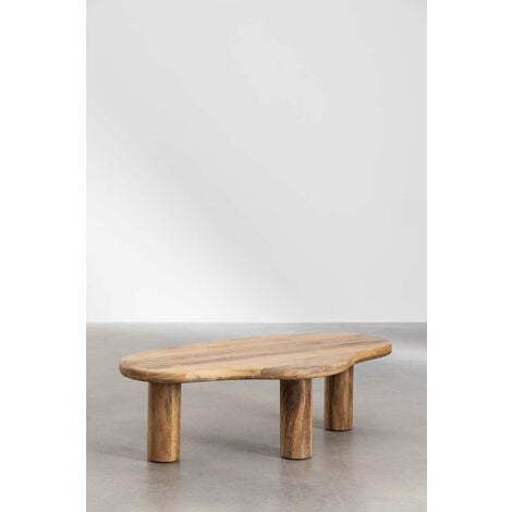 Mesa De Centro En Madera De Mango Larabeya SKLUM B