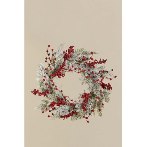 Corona Decorativa In Metallo EXNER Stile Shabby Chic - Grigio - 18x27x30 Cm - Per Giardino E Aiuole