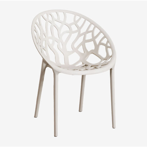 Silla de jardín apilable en polipropileno Ores SKLUM