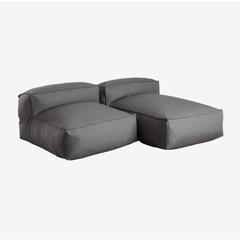 Sofá modular chaise longue de 2 piezas para jardín Dojans SKLUM              (1/5)