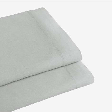 Sábana encimera en algodón percal de 180 hilos para cama de 90 cm Agassi SKLUM
