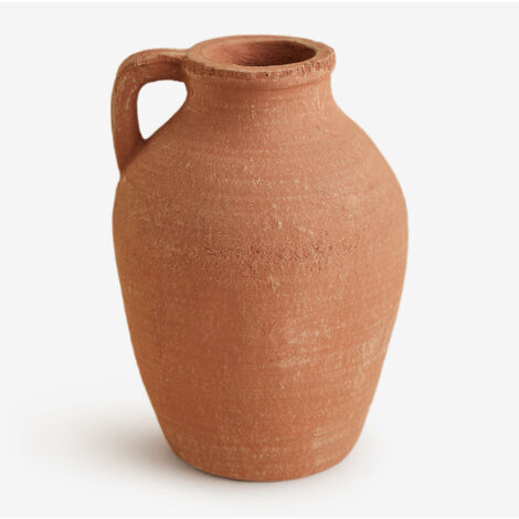 Jarrón en Terracota con Asa Agnon SKLUM