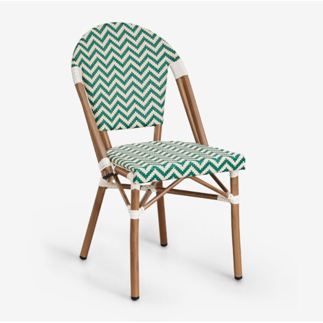 Silla de jardín apilable en aluminio Brielle Bistro SKLUM (1/5)