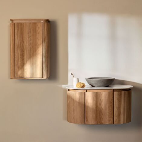 Conjunto de muebles de baño en madera Carsone SKLUM