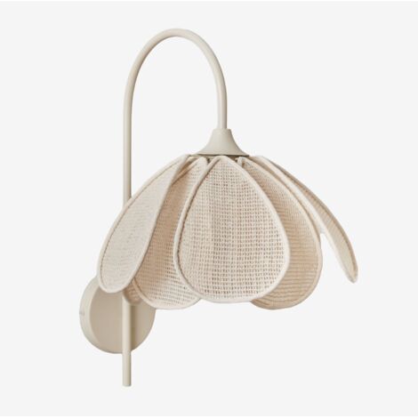 Lámpara de pared Ø35 cm en lino Vidson SKLUM             