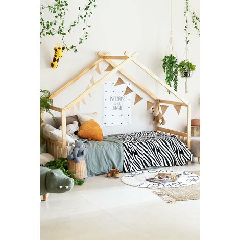 Cama de Madera para Colchón de 90 cm Loretta Kids - SKLUM