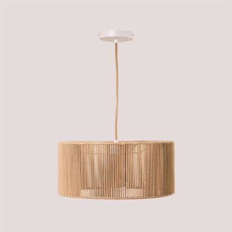 Lámpara de Techo en Bambú de Exterior (Ø53 cm) Kilda - SKLUM