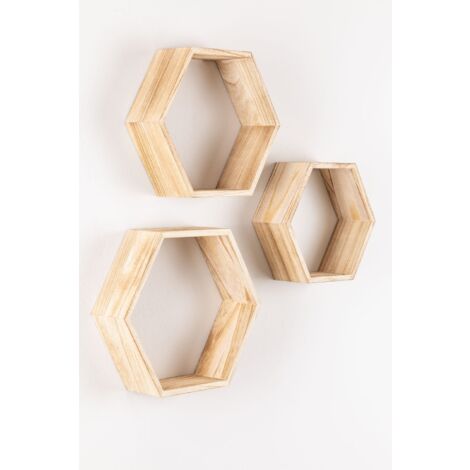 Set de 3 Estantes de Pared Mijali SKLUM             