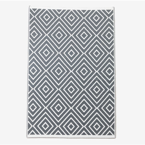 Alfombra de Exterior (271x182 cm) Neya SKLUM Gris Grafito