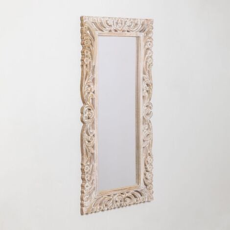 Espejo Rectangular Vintage Decorativo [Blanco] – Cuadros Decorativos