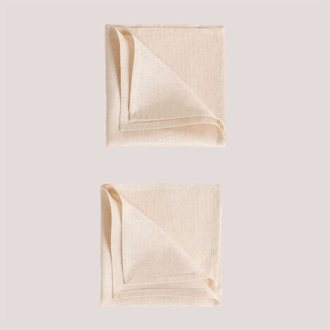 Set de 2 servilletas en lino Zendan SKLUM             