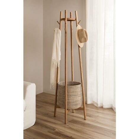 Perchero de Pie en Madera de Roble Maddie SKLUM
