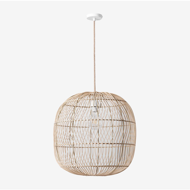 SKLUM Lampada da soffitto in rattan (Ø50 cm) Api Marrone Naturale