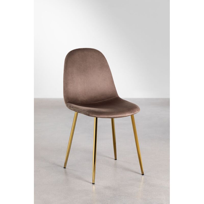 sedia in velluto glamm