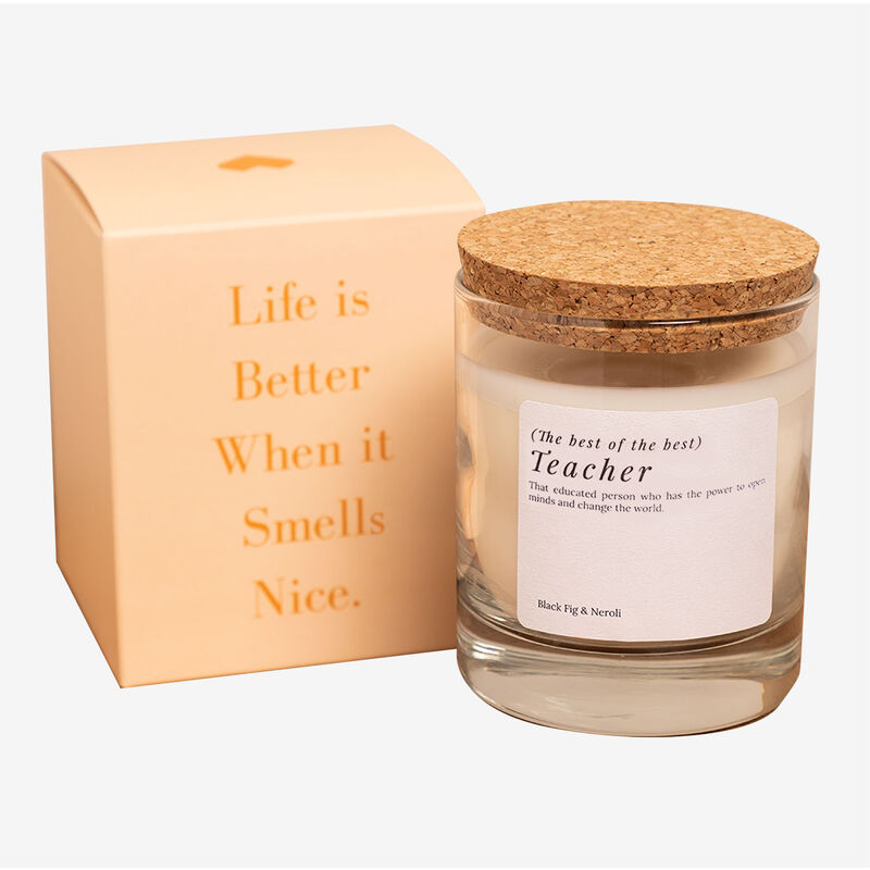 SKLUM Candela Aromatica (200 gr) Words Collection Teacher