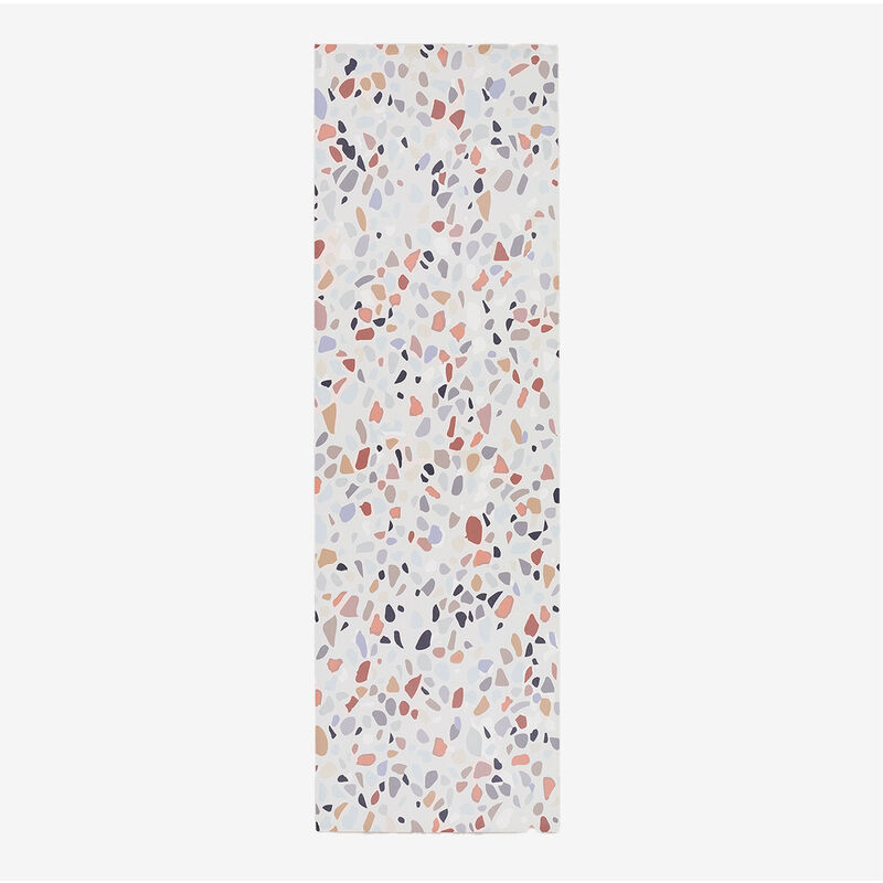 SKLUM Tappeto in vinile (200x60 cm) Zirab Terrazzo bianco
