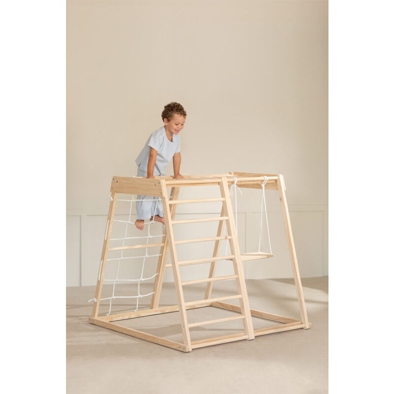 SKLUM Parco Giochi Pyqer Natural Kids Legno Naturale