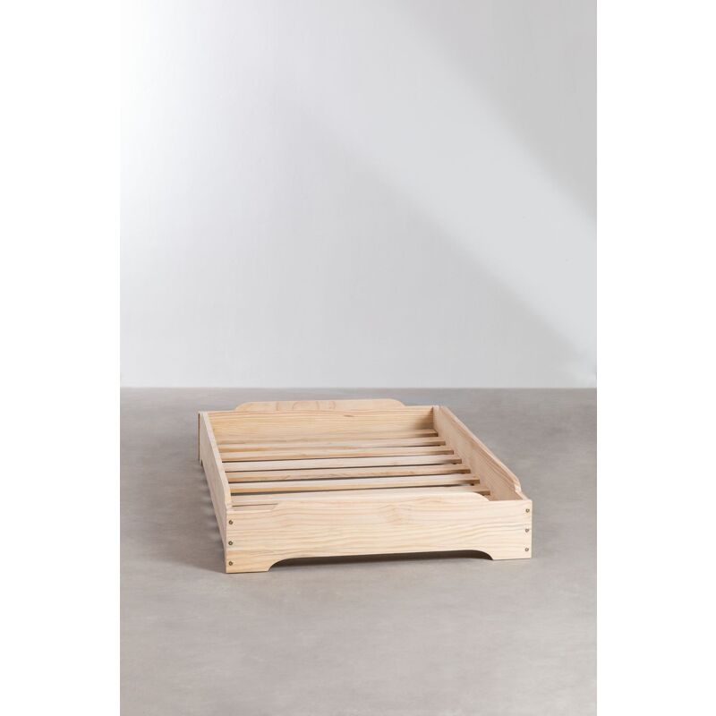 Letto in legno per materasso 90 cm Obbit Kids - SKLUM